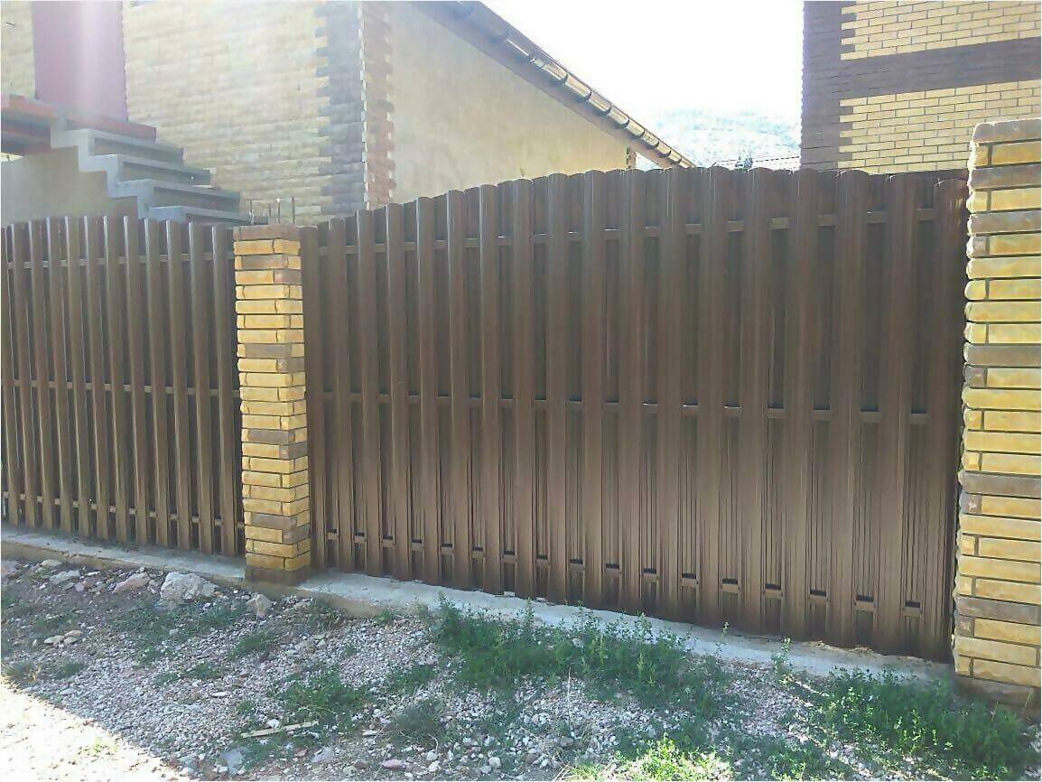 забор из штакетника 110м фото3 в Владимире