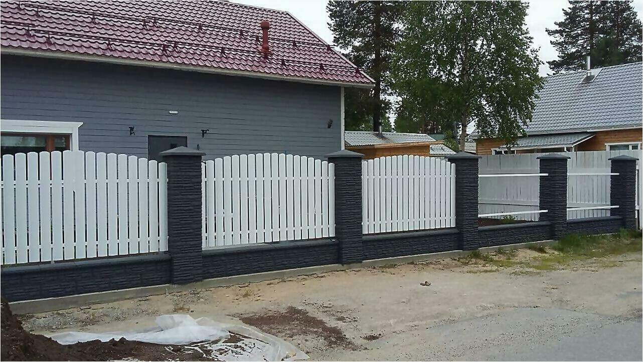 забор из штакетника 85м фото3 в Владимире