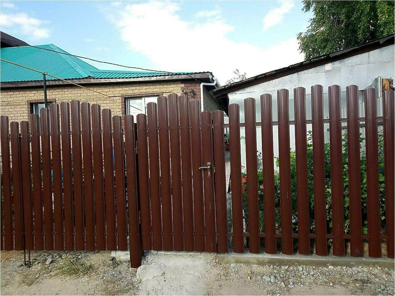 забор-ранчо из штакетника 70м фото2 в Владимире