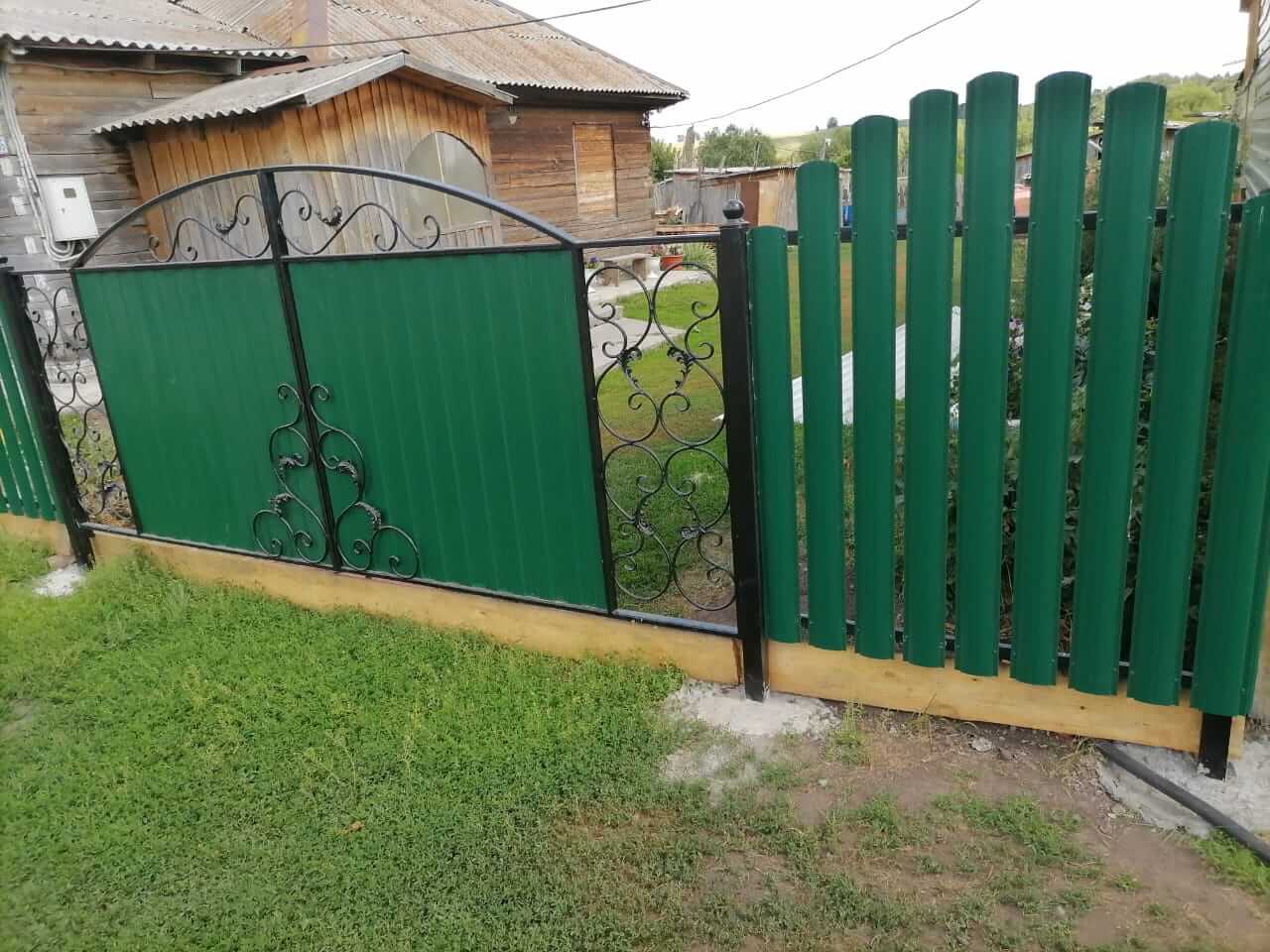 забор из штакетника Зеленый Мох фото7 в Владимире