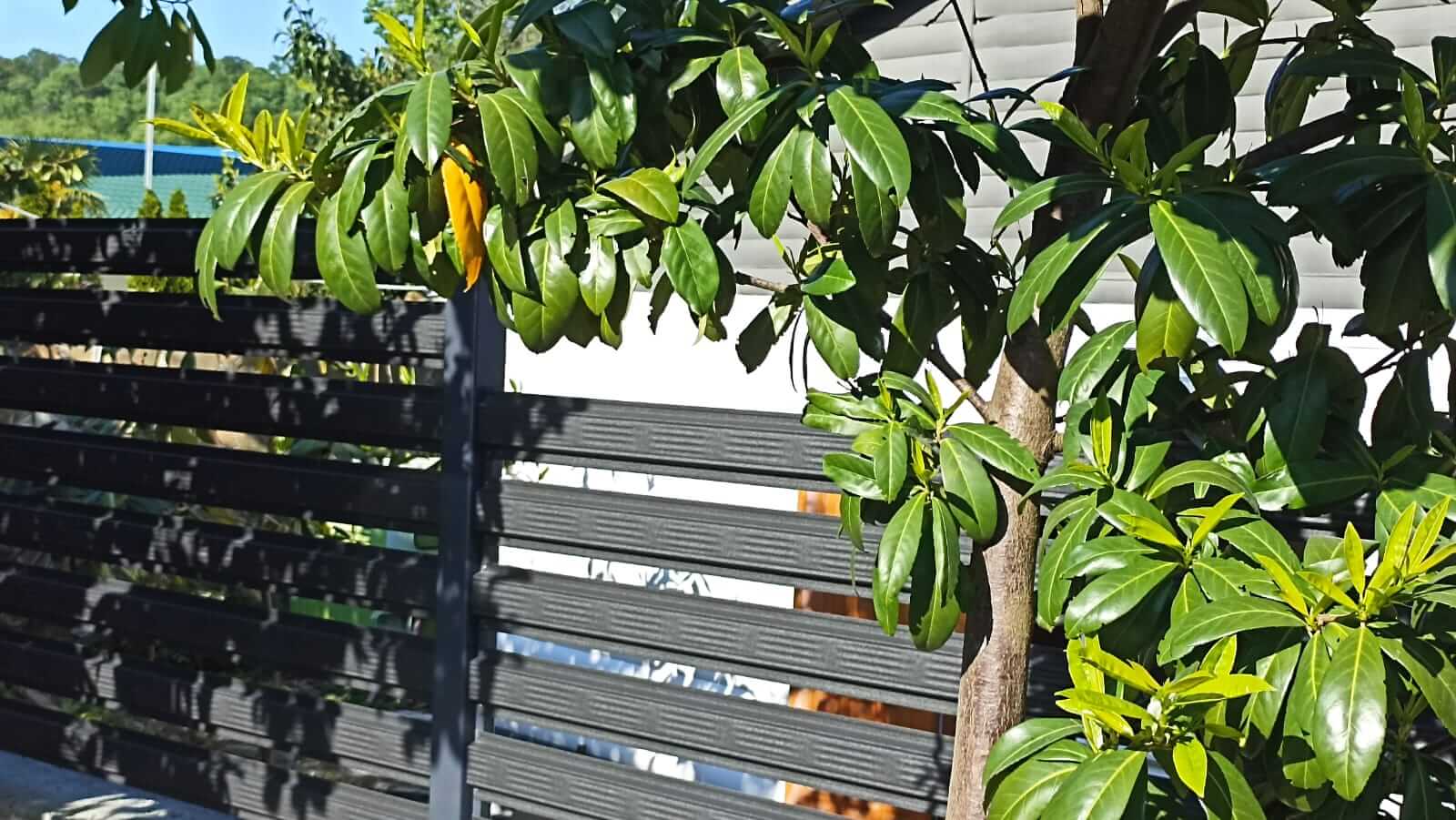 Забор из штакетника 90м RAL7024/7024 Серый Графит фото6 в Владимире