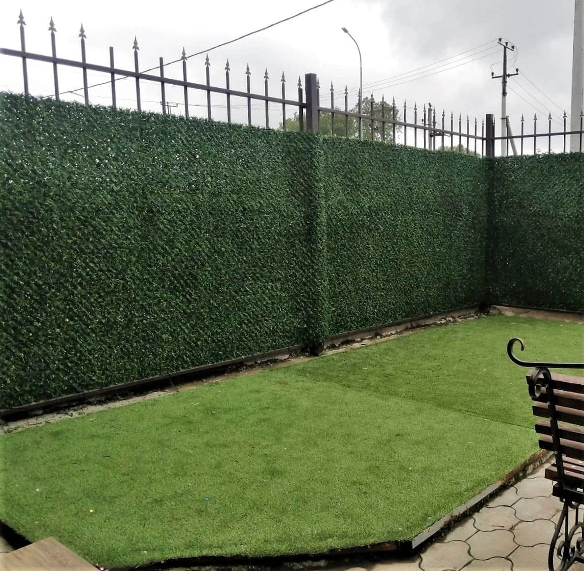 Вечнозеленый забор Grass Fence 33м фото 4 в Владимире